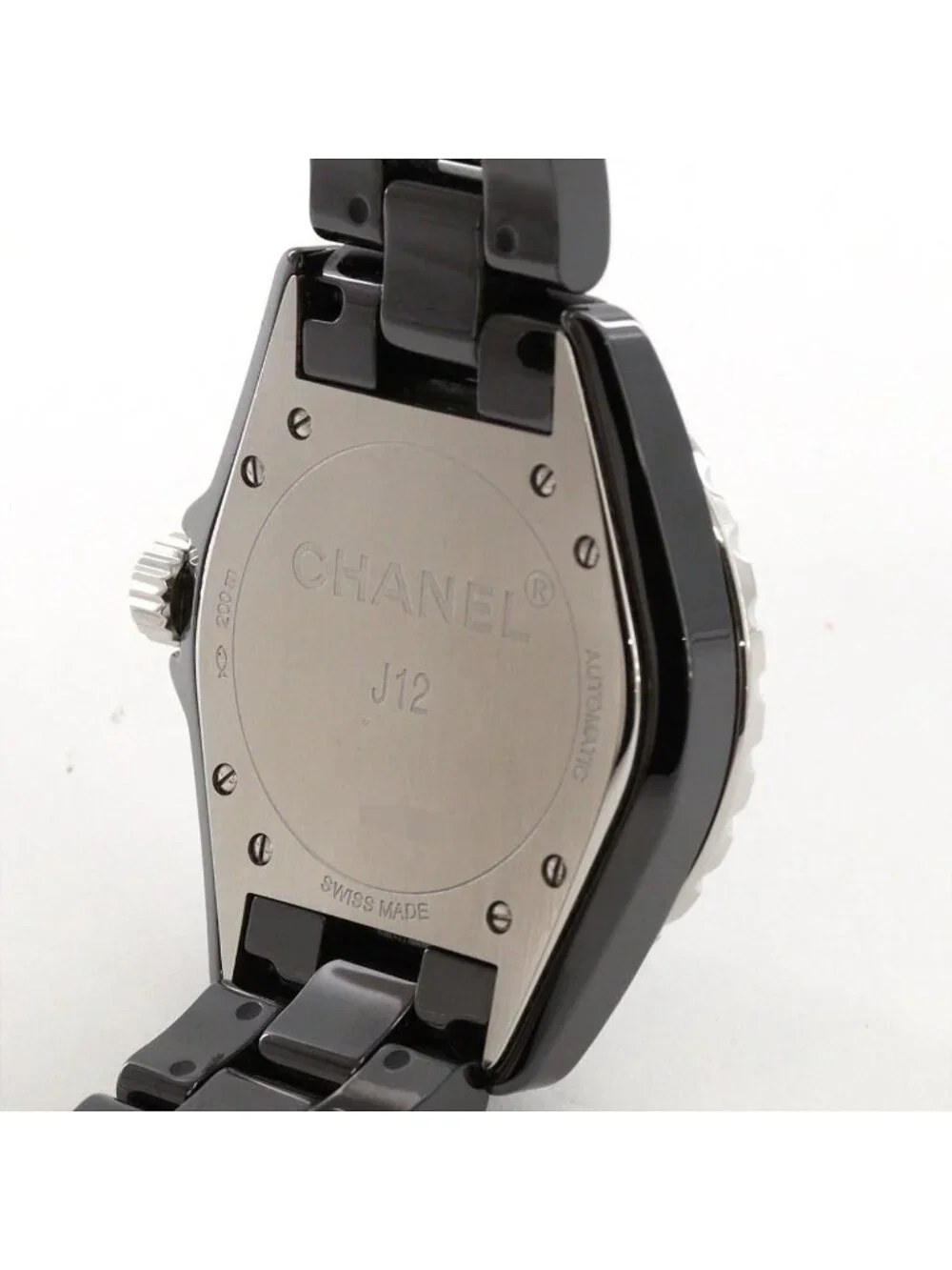 Chanel Intense Black 38 Ceramic Automatic Winding Watch